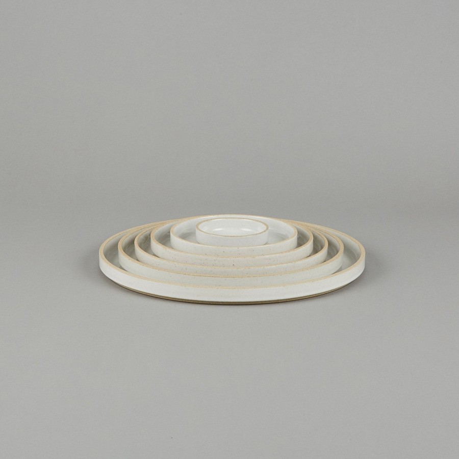 Hasami Porcelain SAIKAI (Hasami) | Hpm002 - Plate / Lid Gloss Gray O 5.5/8"