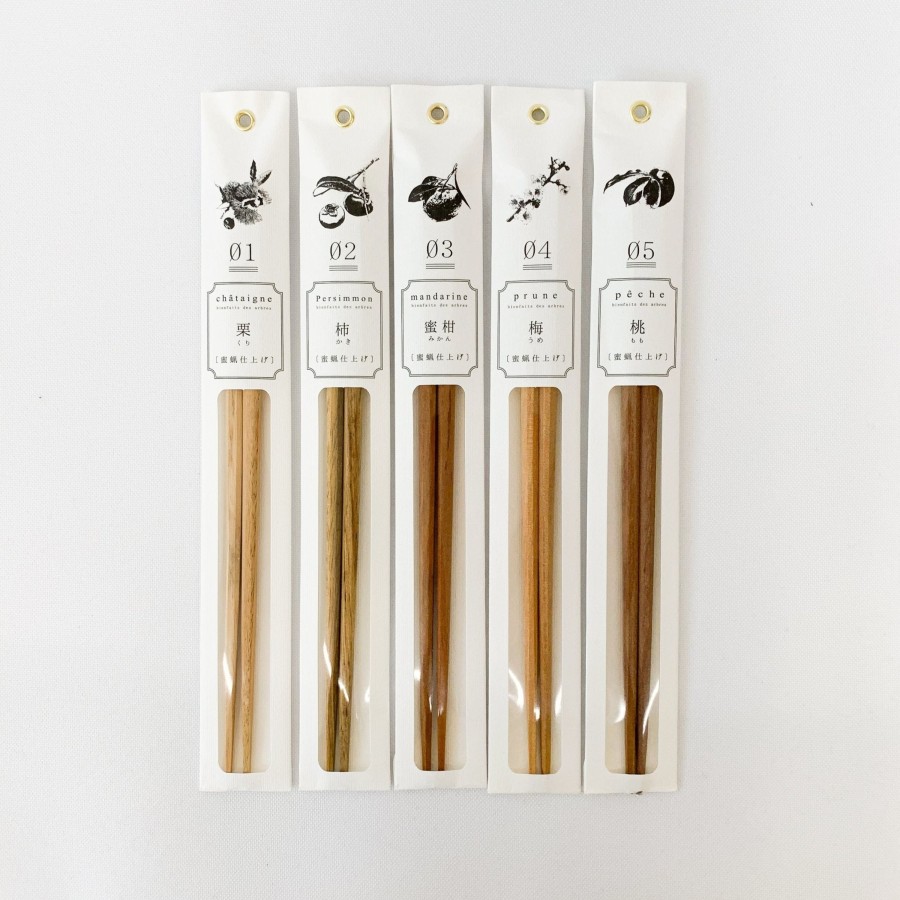 Kitchen & Dining SAIKAI (Others) | Tetoca Chopsticks In Variety Of Woods