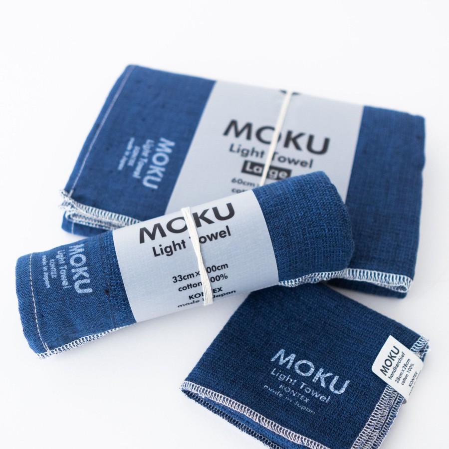 Bath MORIHATA International Ltd. Co. | Moku Light Towels - Navy