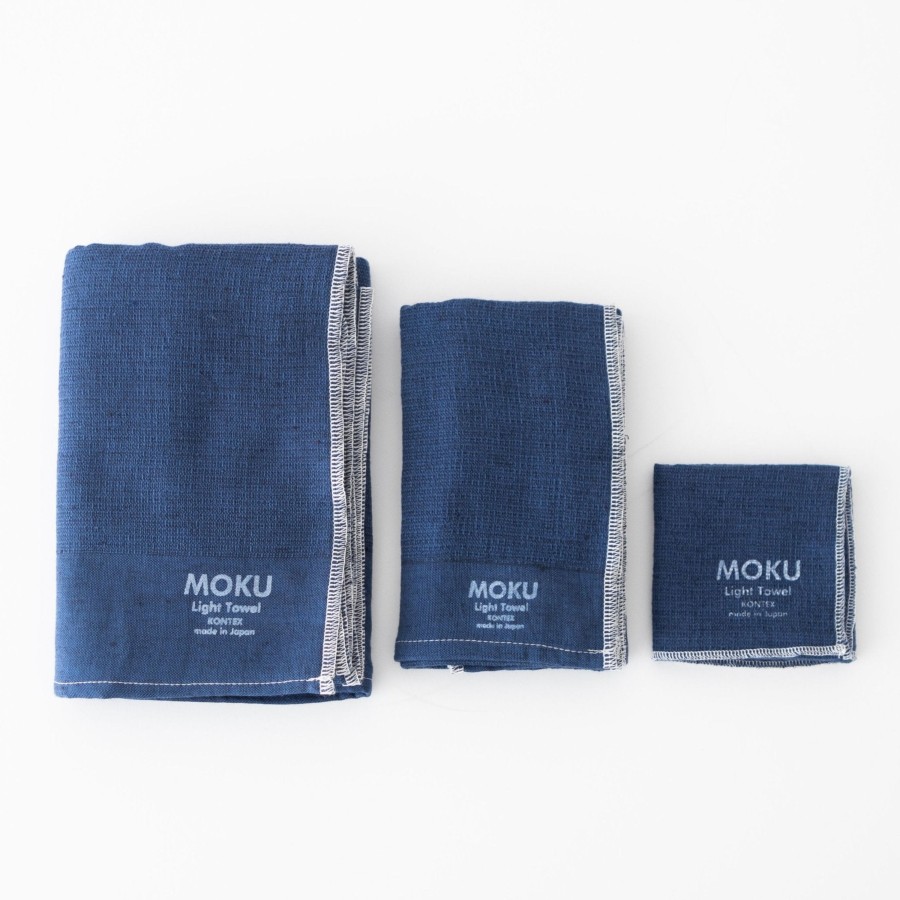 Bath MORIHATA International Ltd. Co. | Moku Light Towels - Navy