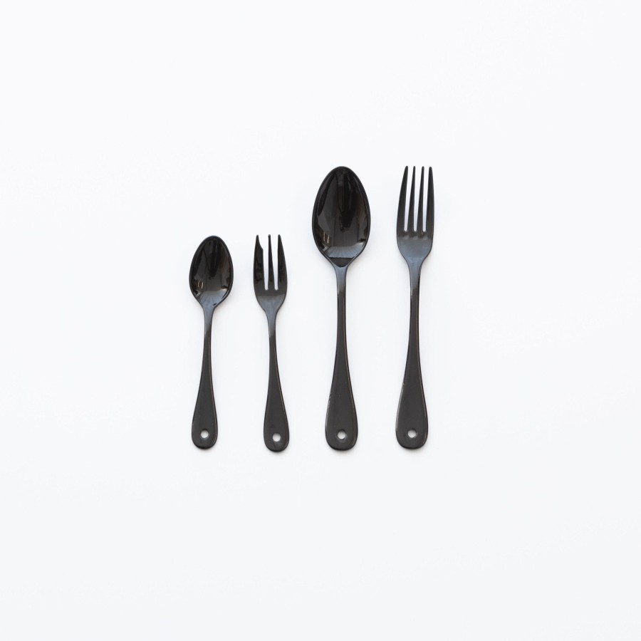 Kitchen & Dining SAIKAI (discontinued) | Noda Horo Black Enamelware Utensils