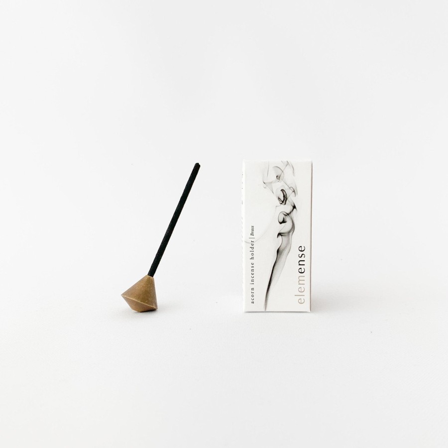 Bath SAIKAI (Others) | Elemense Acorn Brass Incense Holder