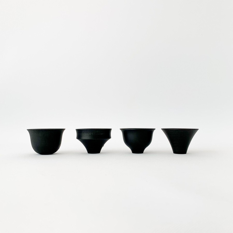 Kitchen & Dining TORTOISE-yellow paper Gato | Gato Mikio Tohka Sake Cups