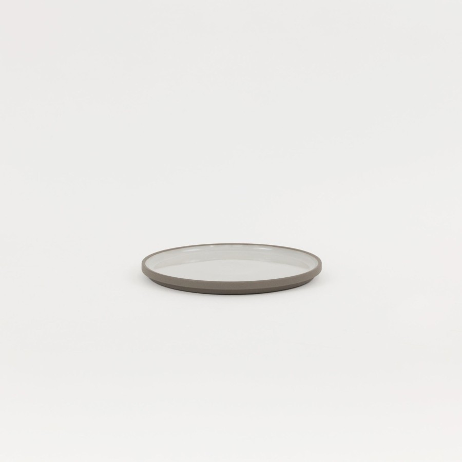 Hasami Porcelain SAIKAI (Hasami) | Haw103 - Plate / Lid Ash White O 7.3/8"