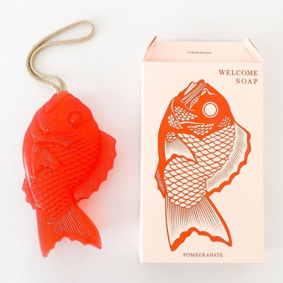 Bath AMEICO, INC. | Japanese Tai Fish Soap - Red