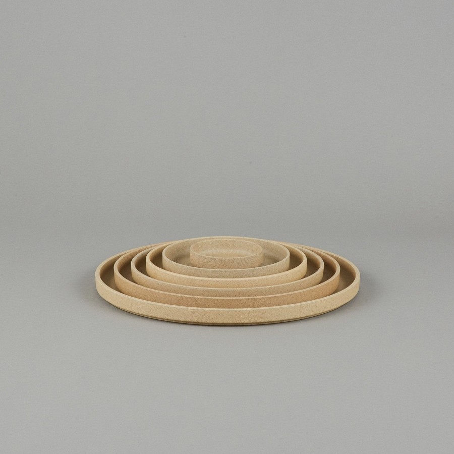 Hasami Porcelain SAIKAI (Hasami) | Hp006 - Plate / Lid Natural O 11.7/8"