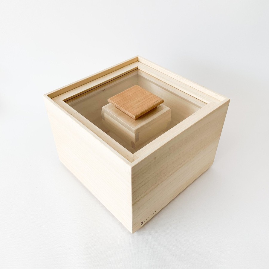 Kitchen & Dining SAIKAI (Others) | Kiri Wood Rice Container 3Kg [Ts841]