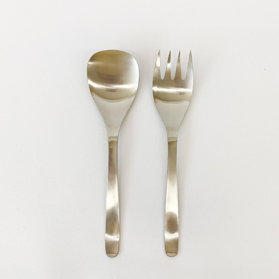 Kitchen & Dining SAIKAI (Others) | Sori Yanagi Stainless Server Fork [Ts099]