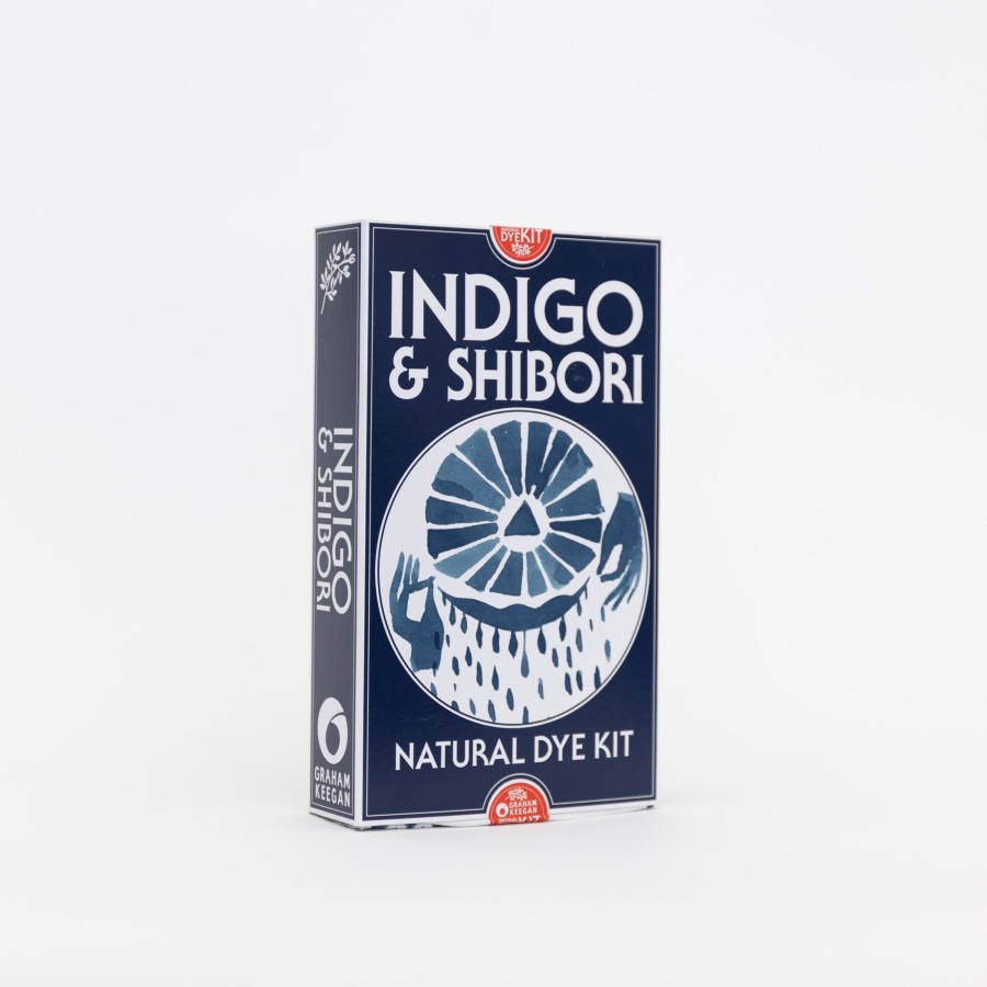 Living Graham Keegan | Indigo And Shibori Natural Dye Kit