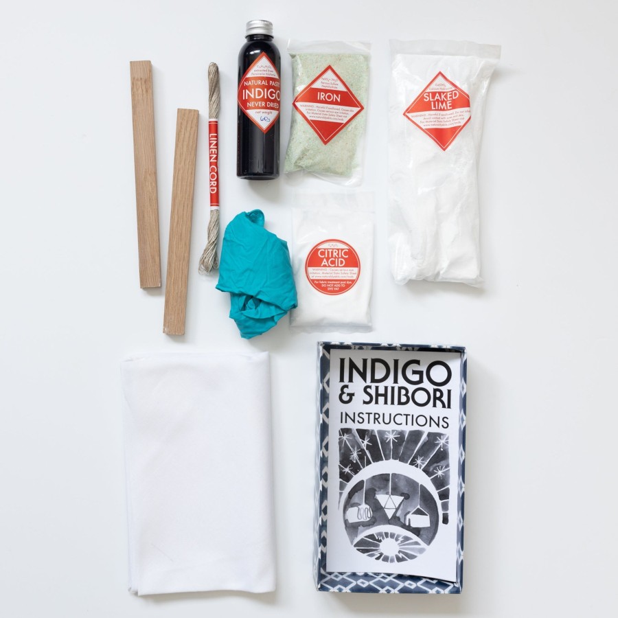 Living Graham Keegan | Indigo And Shibori Natural Dye Kit