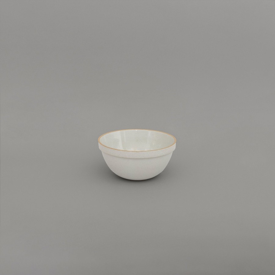 Hasami Porcelain SAIKAI (Hasami) | Hpm047 - Deep Round Bowl Gloss Gray O 7.3/8"