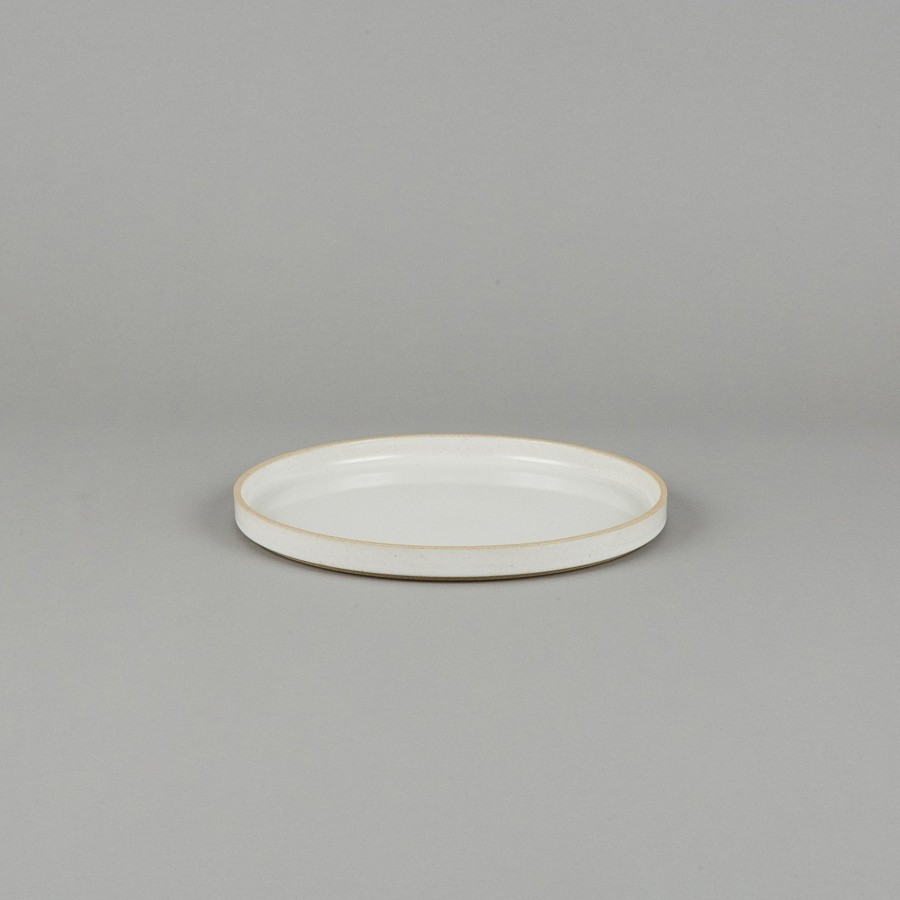 Hasami Porcelain SAIKAI (Hasami) | Hpm005 - Plate / Lid Gloss Gray O 10"