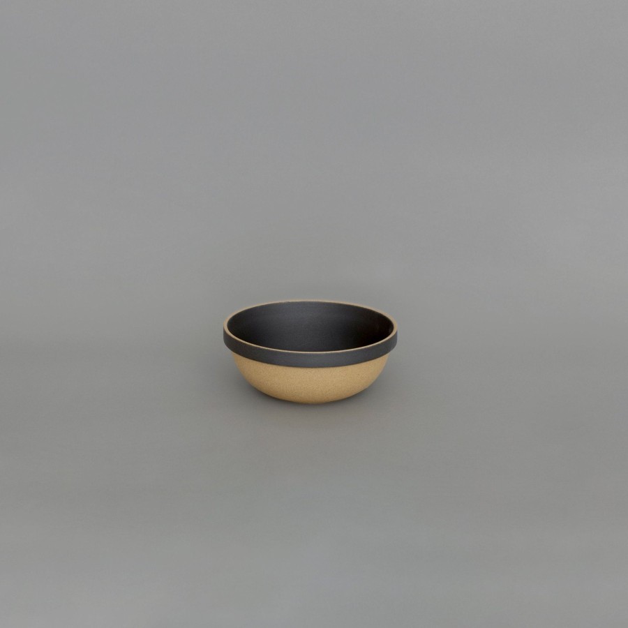 Hasami Porcelain SAIKAI (Hasami) | Hpb049 - Mid-Deep Round Bowl Black O 7.3/8"