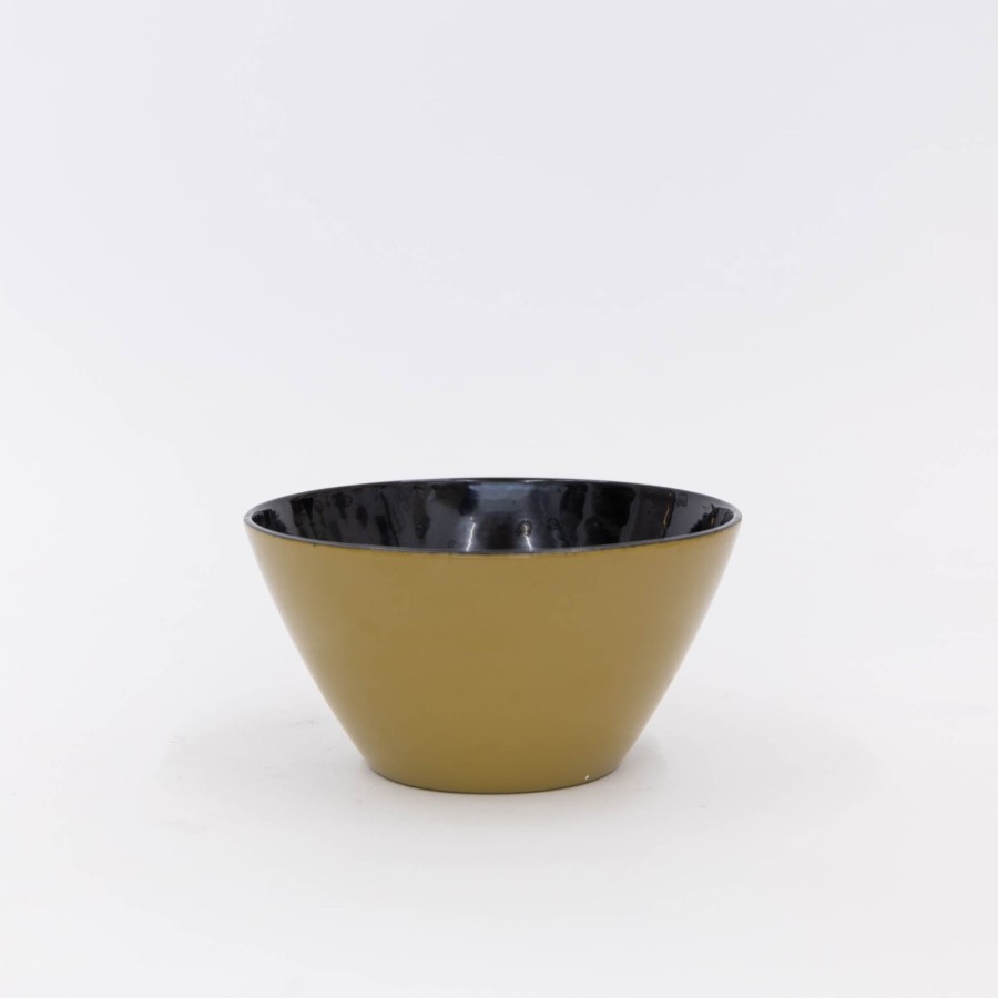 Vintage & Art Tortoise-Unknown, Japan | 105 60'S, Bowl Small - Mustard