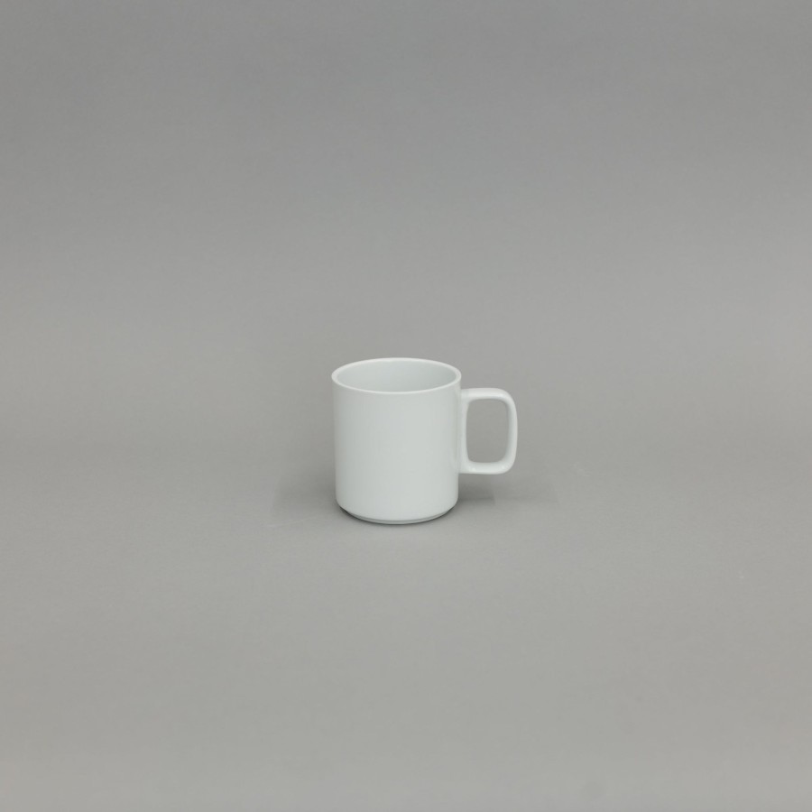 Hasami Porcelain SAIKAI (Hasami) | Hpw020 - Mug Gloss White Medium O 3.3/8"